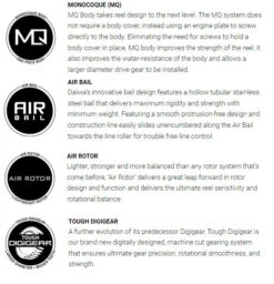 Daiwa Ballistic LT MQ Spinning Reels -Daiwa ballistic mq lt 5