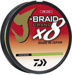 Daiwa J-Braid X8 Grand Braided Line - Chartreuse - 40lb - 150yd