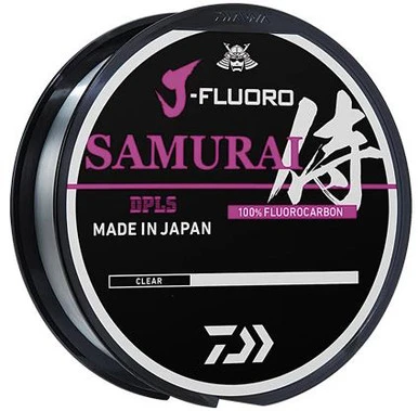 Daiwa J-Fluoro Samurai Fluorocarbon Line - 12lb - 220yds 3 Daiwa J-Fluoro Samurai Fluorocarbon Line - 12lb - 220yds