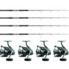 Daiwa Eliminator 6500 / TackleDirect TDSSJ561MH Spinning Combo Package -Daiwa tackledirect tdssj561mh silver hook eliminator 6500 jigging package 28263.1681214528.386.513